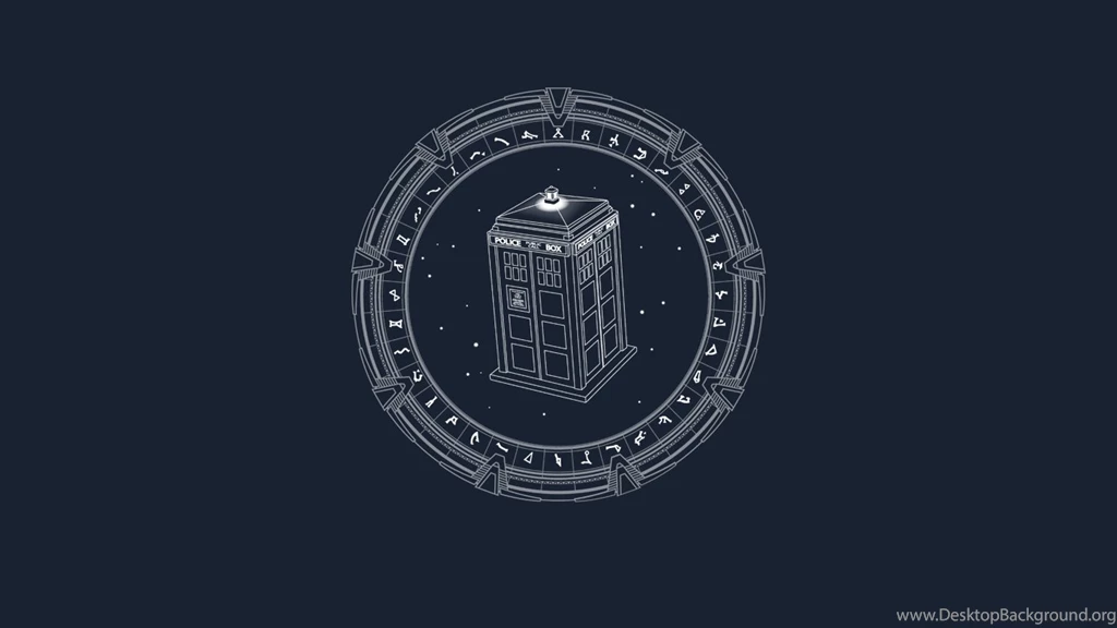 Download TARDIS Stargate Wallpapers 1366x768