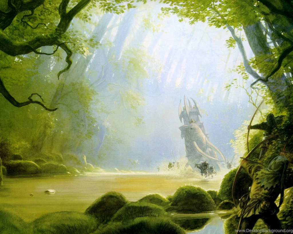 The Lord Of Rings Middle earth John Howe Lotr