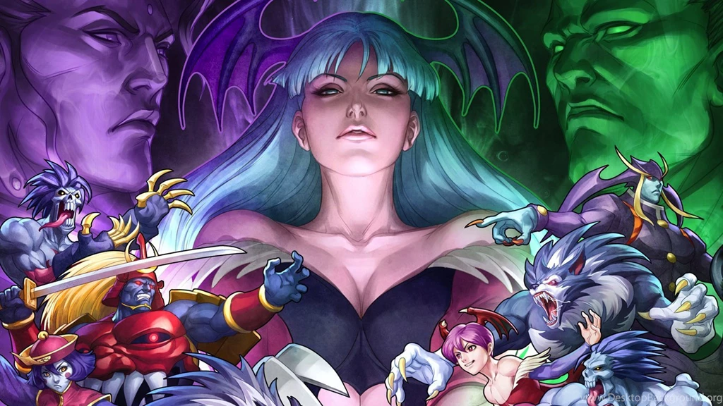 Desktop Wallpapers Darkstalkers Resurrection Games