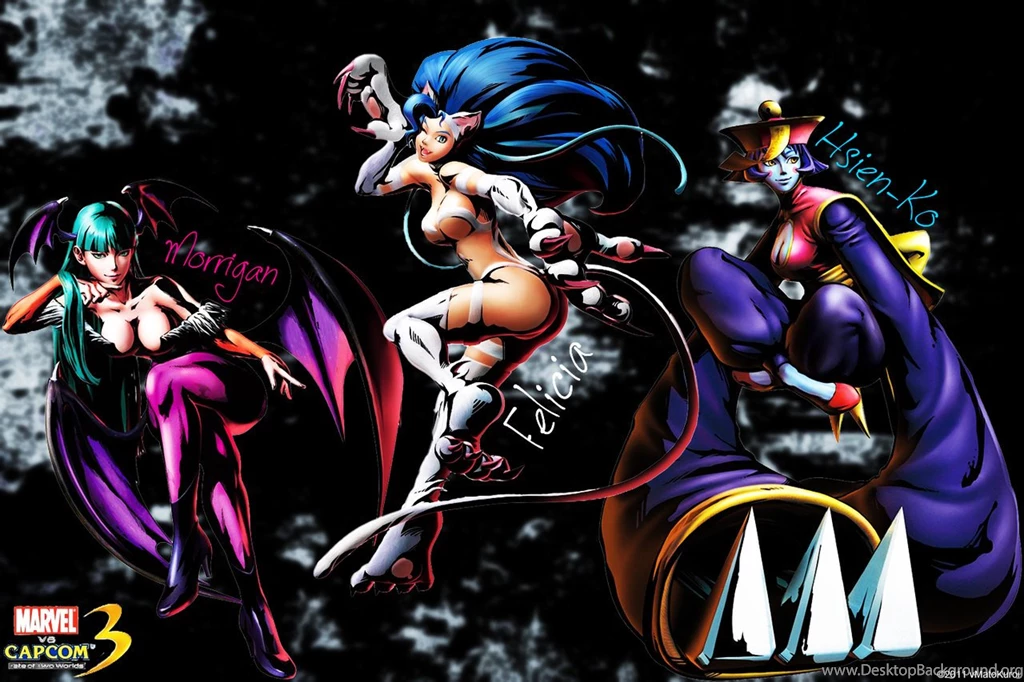 MvC3 Darkstalkers Wallpapers By VMatoKuroi On DeviantArt