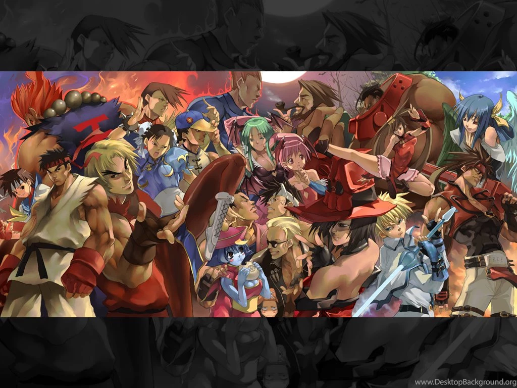Download Darkstalkers Street Wallpapers 1024x768