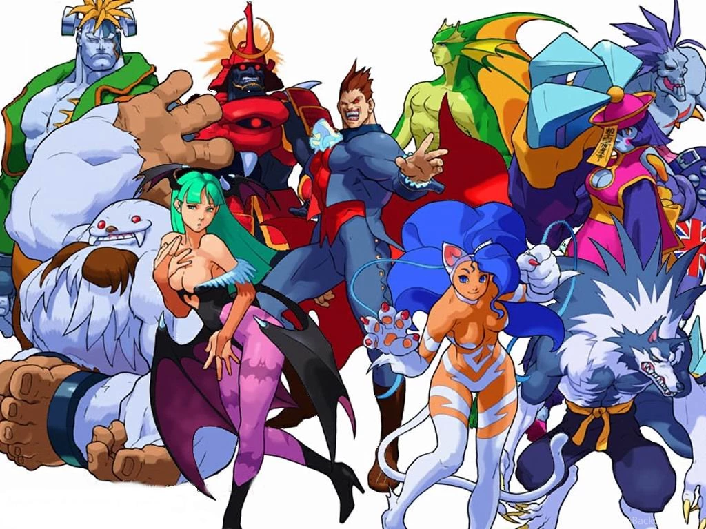 Wallpapers Night Warriors: Darkstalkers Revenge Anime Image