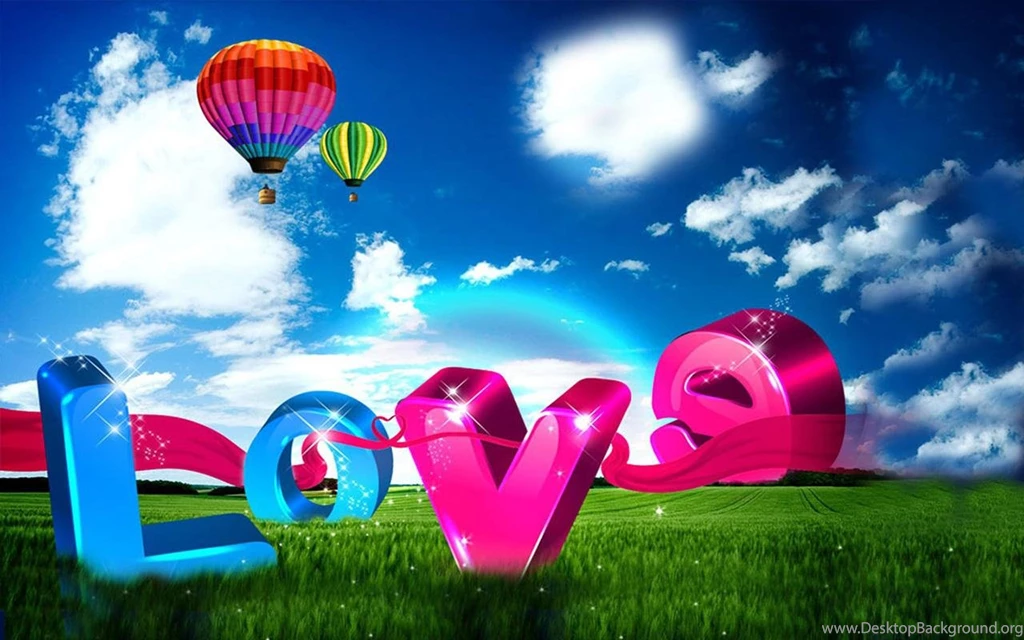 Love Colorful Wide Hd Wallpapers