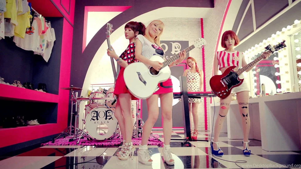 AOA Rock Pop Dance R b Kpop K pop Electropop Guitar Wallpapers ...