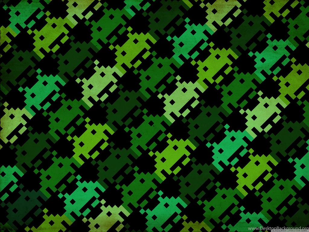 Space Invaders HD Desktop Wallpapers : Widescreen : High Definition ...
