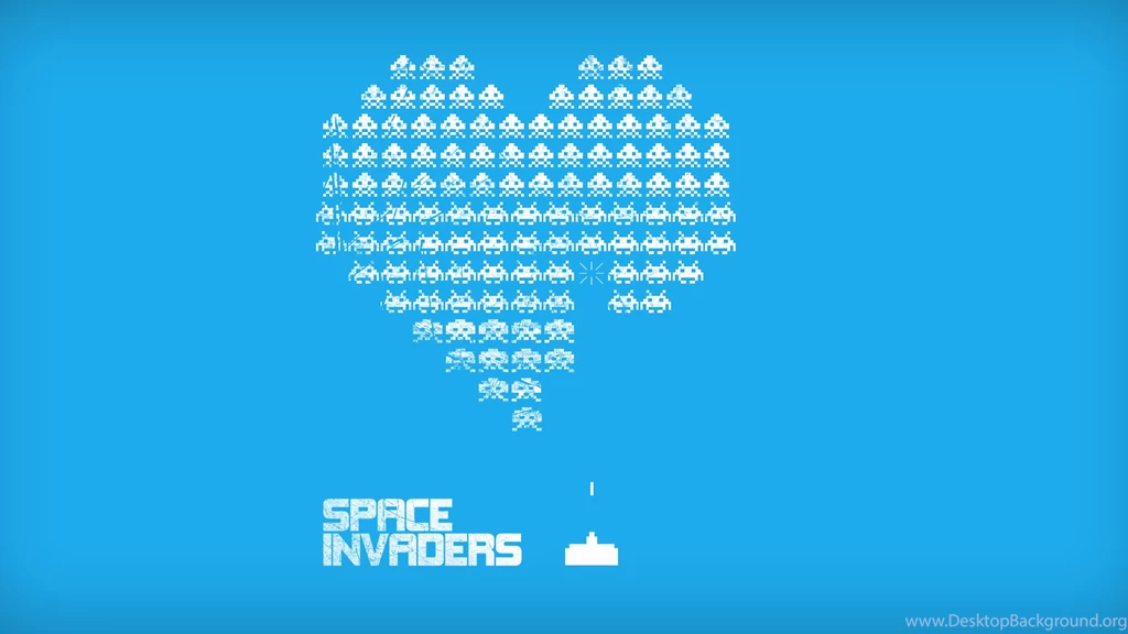 3d Space Invaders Photo Wallpapers : Games Wallpapers Timbena.com