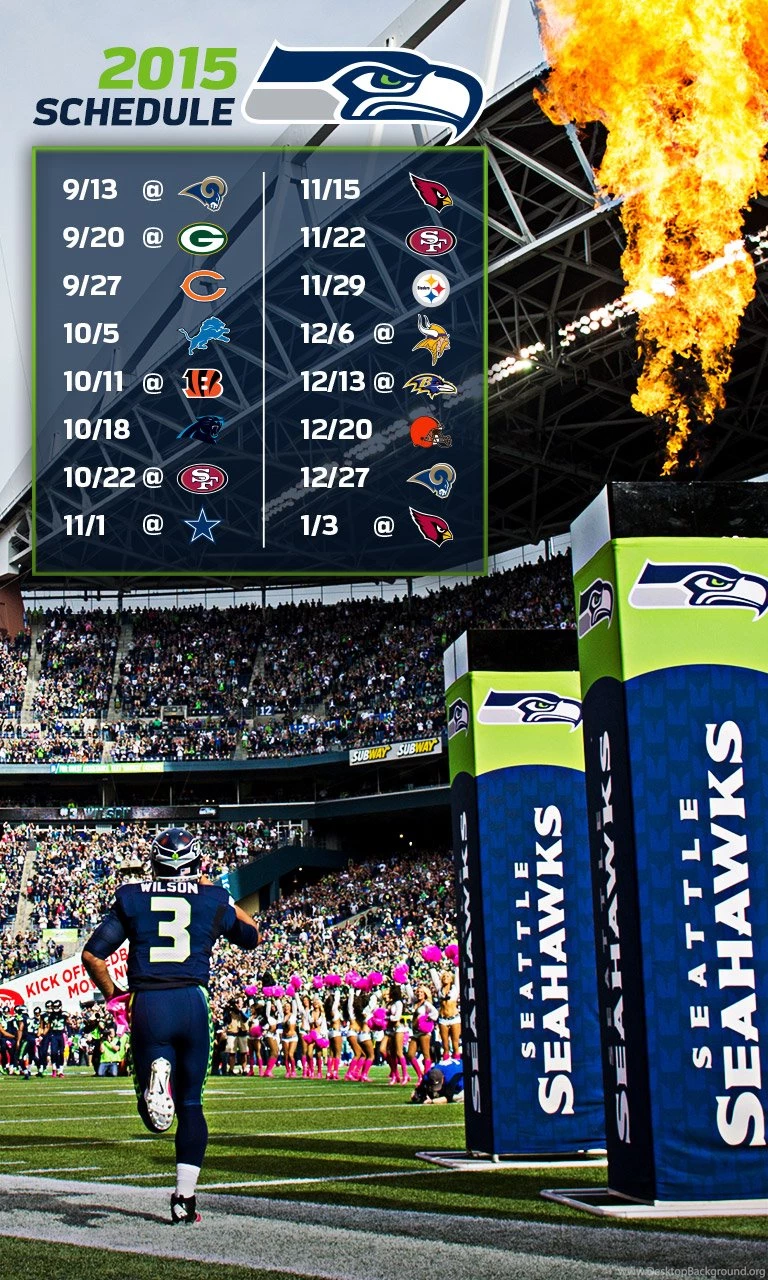 Seahawks Schedule 2015 Wallpapers