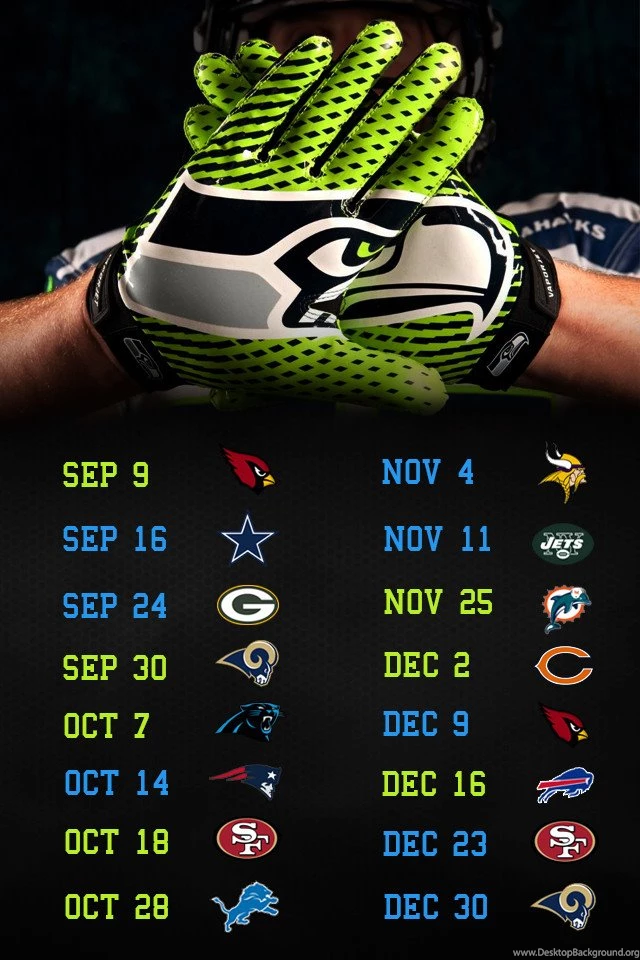 Seahawks 2012 Schedule [iPhone Wallpaper] : Seahawks