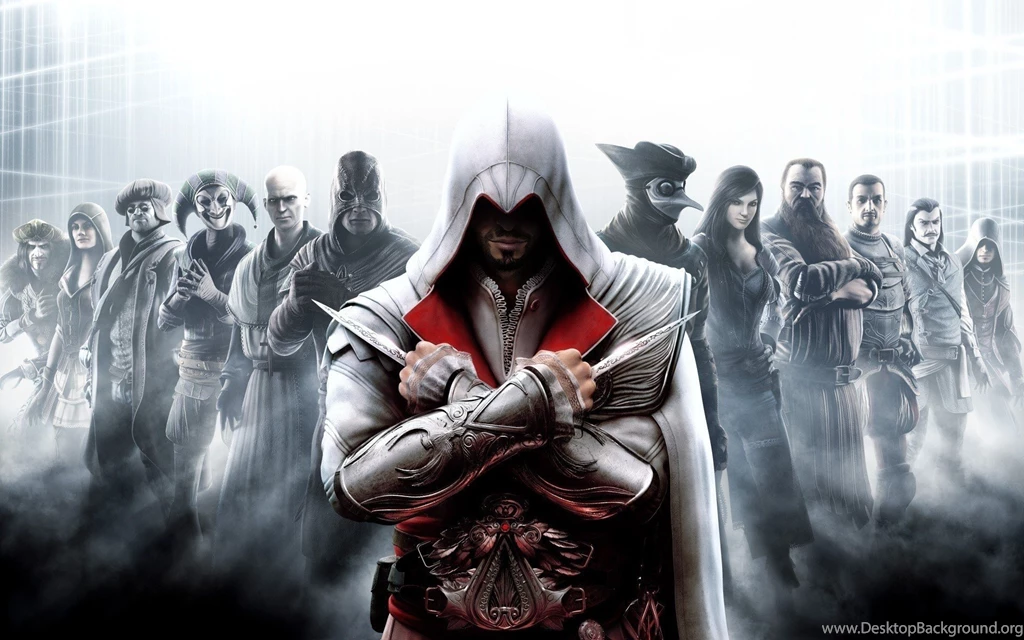 Assassins Creed Brotherhood, All Characters, Game HD Wallpapers