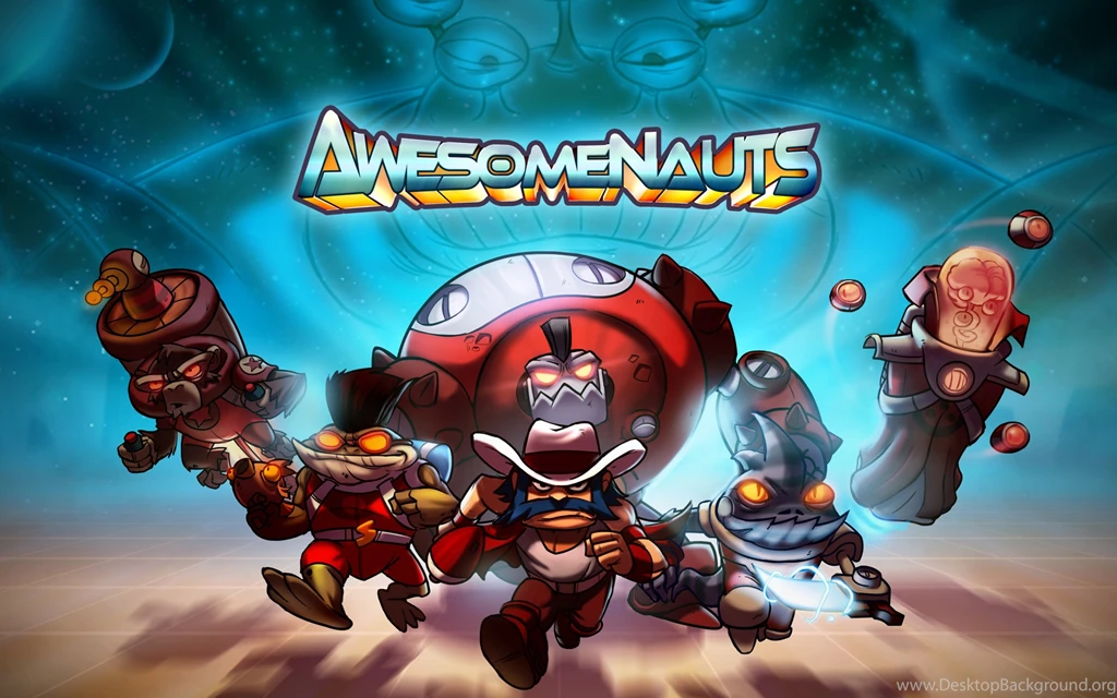 Awesomenauts Video Game Characters Desktop Wallpapers