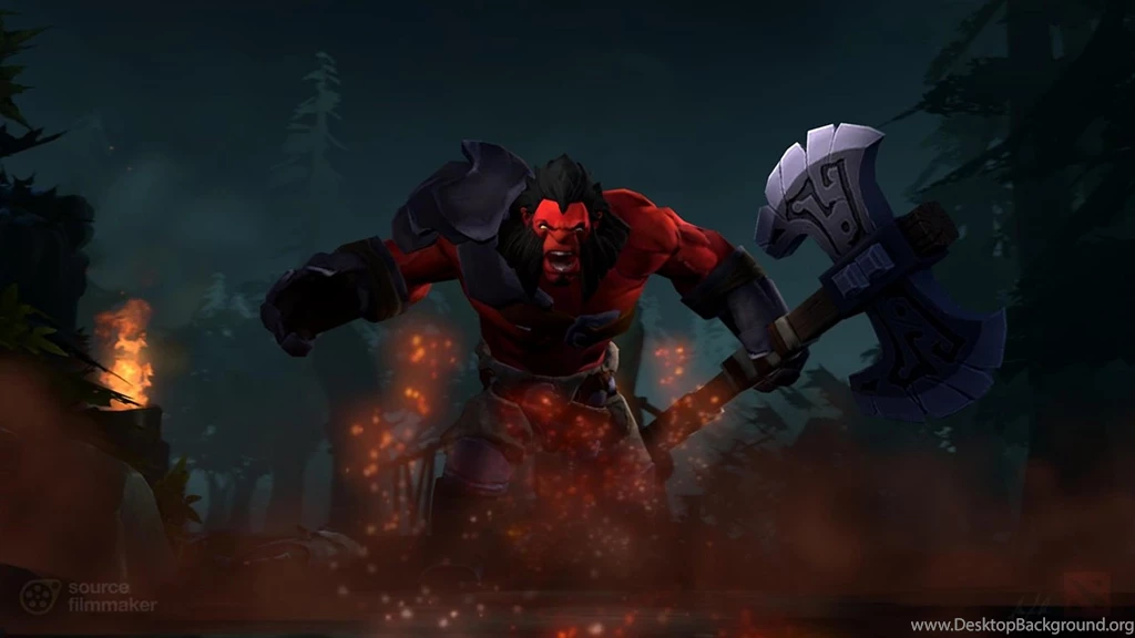 Dota 2 Angry Axe Wallpapers
