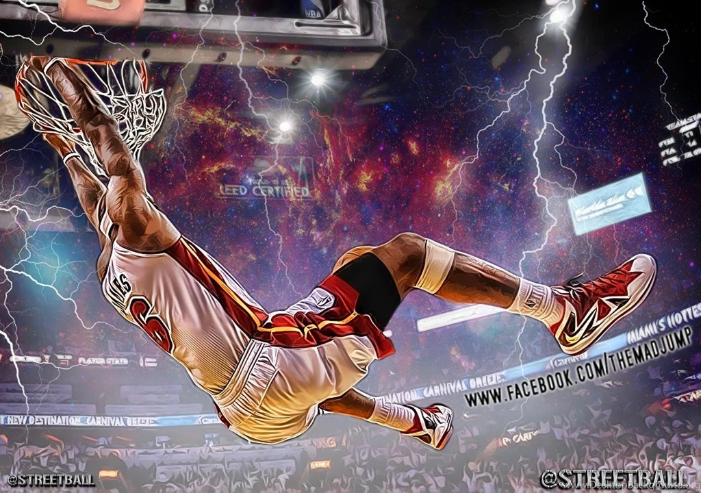 Lebron James 2014 Dunk Wallpapers
