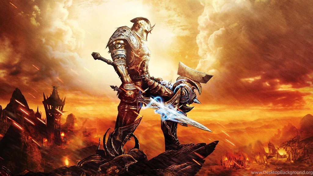 Kingdom Of Amalur Reckoning Warrior With Sward And Axe HD ...