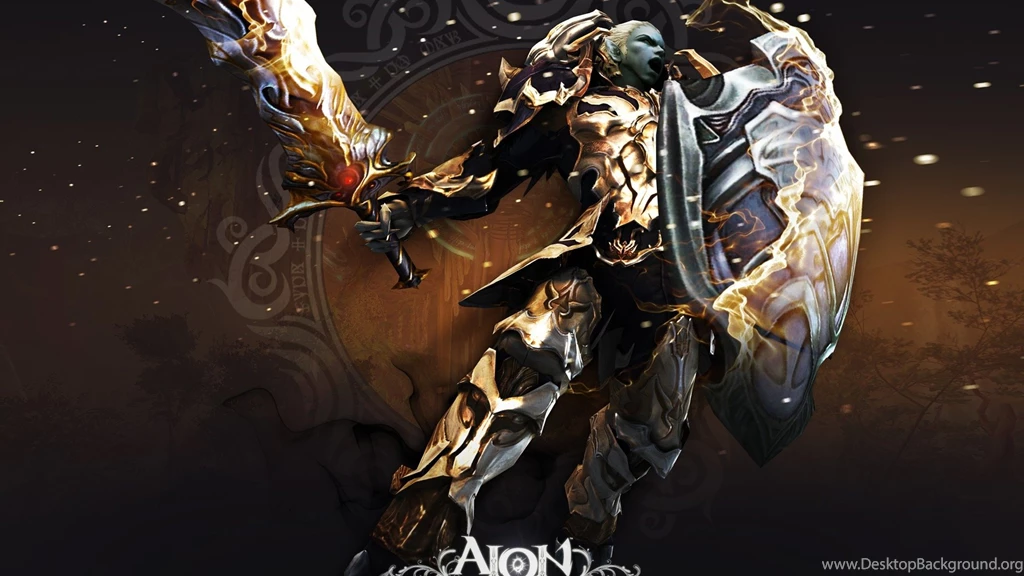 Download Wallpapers 1920x1080 Aion The Tower Of Eternity, Man, Axe ...