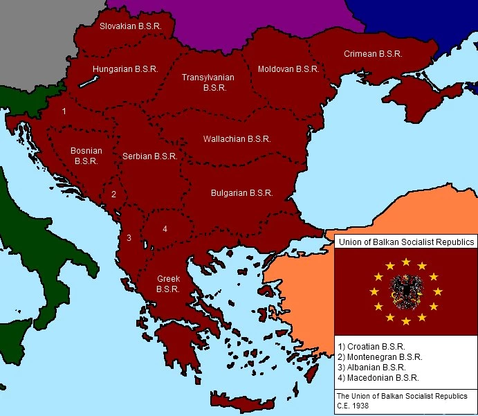 Union Of Balkan Socialist Reps By Kiatofearth On DeviantArt