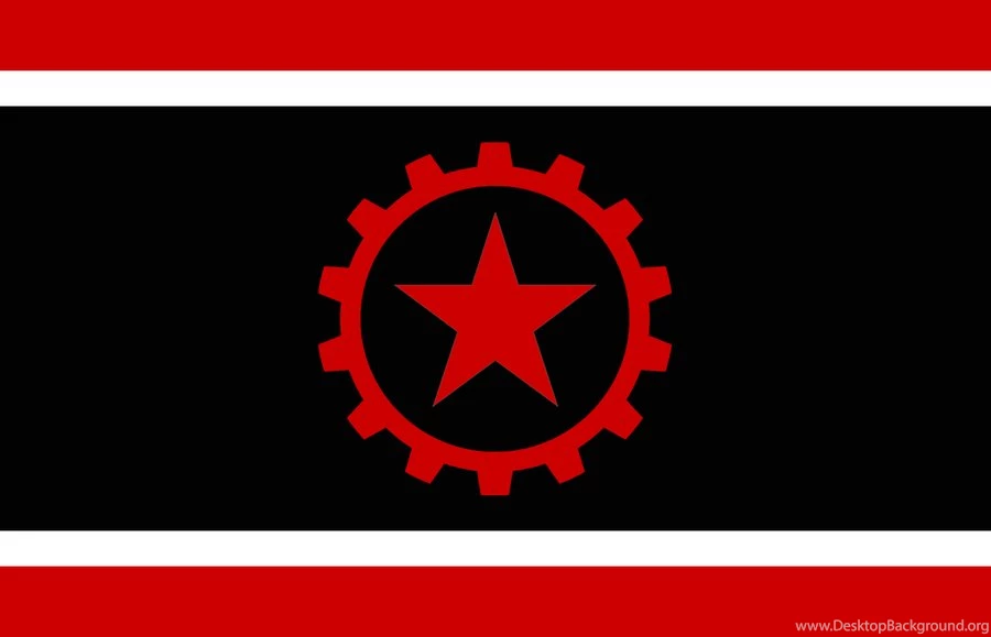 Libertarian Socialist Flag By BullMoose1912 On DeviantArt