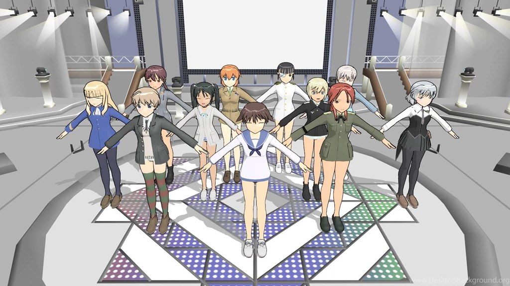 MMD Find(Newcomers) Strike Witches Girls By XGluon On DeviantArt