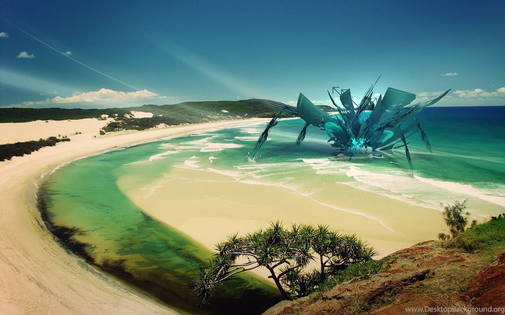 Download The Odd Ocean Structure Wallpaper, Odd Ocean Structure ...