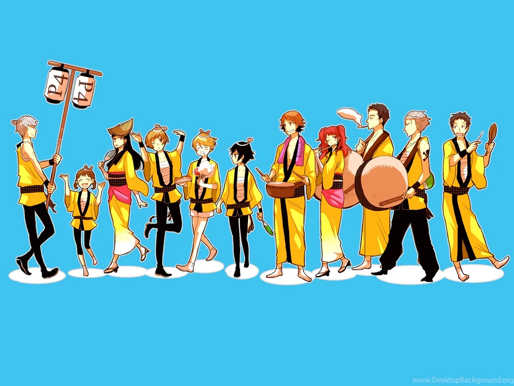 Japanese Clothes, Kujikawa Rise, Amagi Yukiko, Amada Ken ...