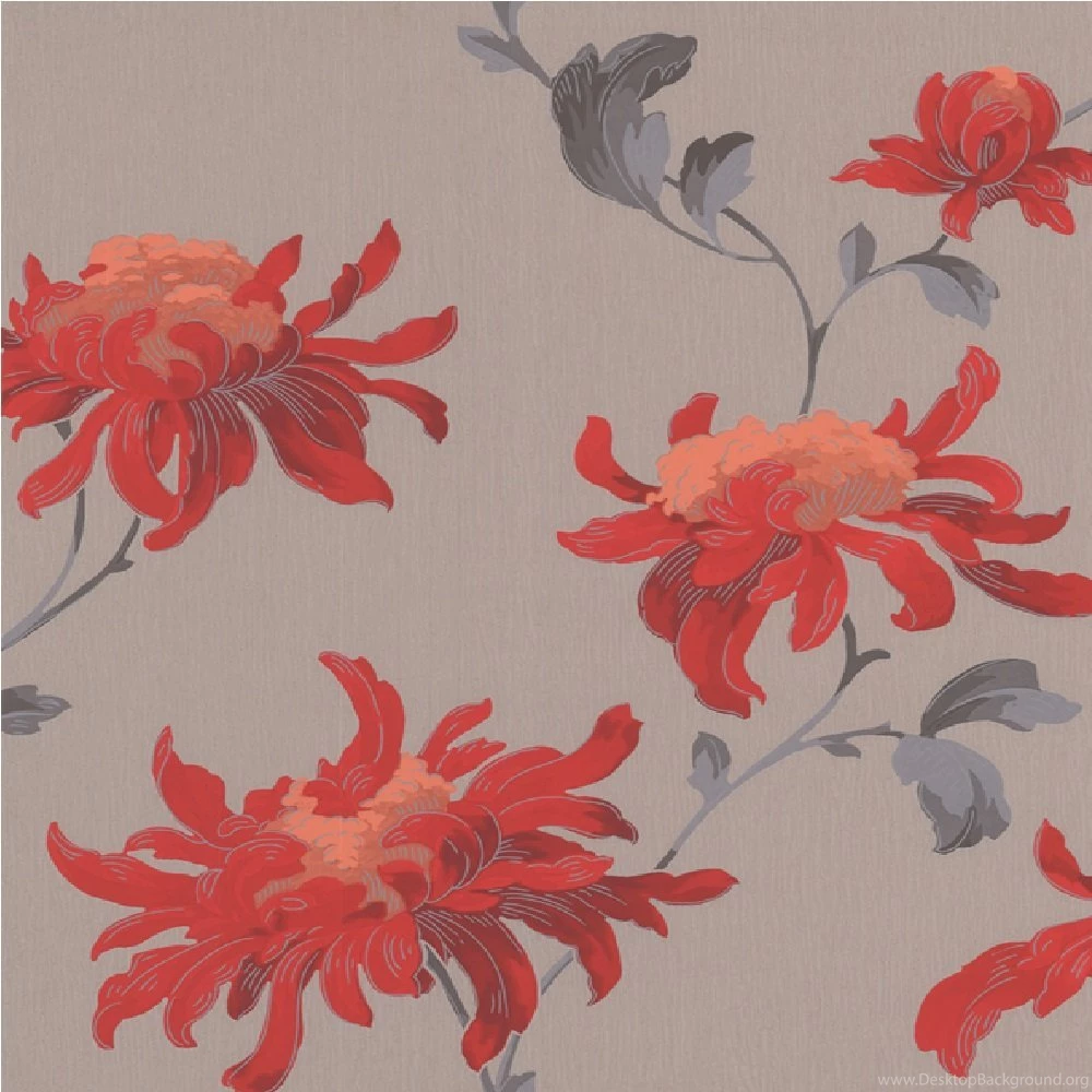 Graham & Brown Julien MacDonald Fabulous Floral Glitter Wallpapers