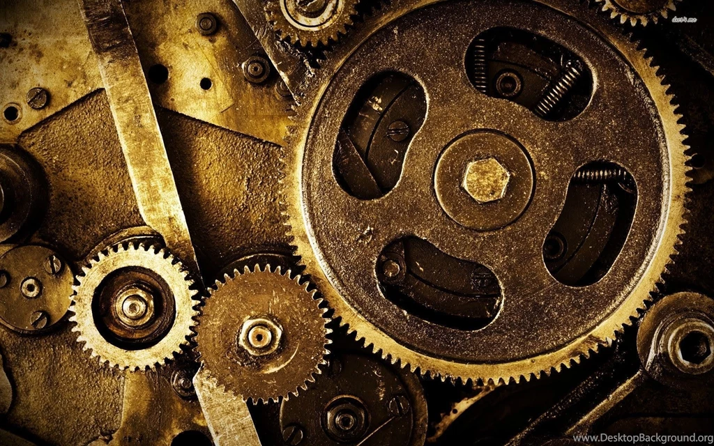 Gears Mechanical Technics Metal Steel Abstract Abstraction ...