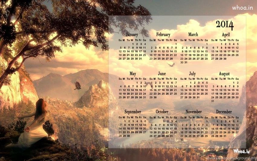 Calendar 2014 Beautiful Naturally Hd Wallpapers