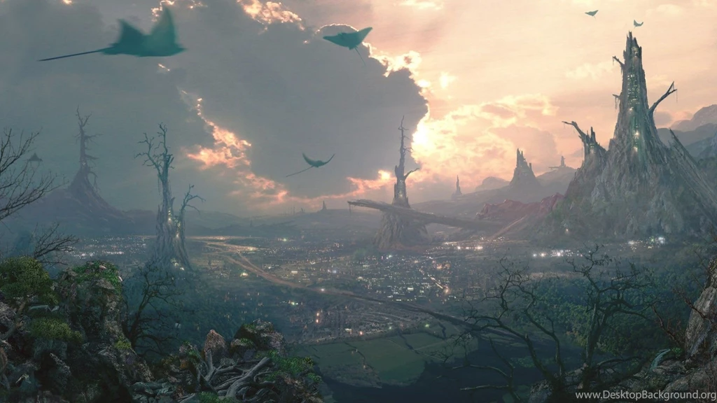 3D Landscape: Fantasy Art Scenery, Desktop Wallpapers Nr. 47785