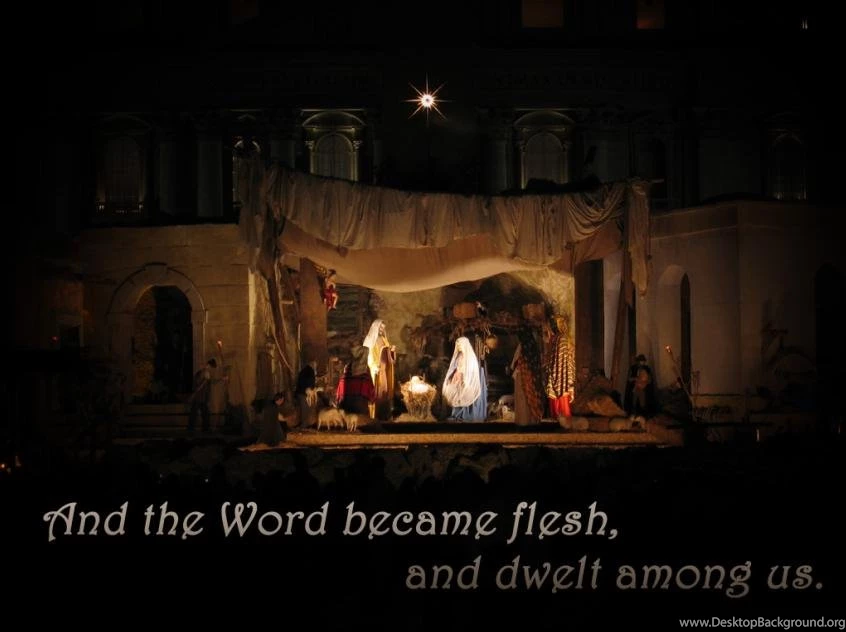 Christmas Nativity Scene Wallpapers Wallpapers Zone