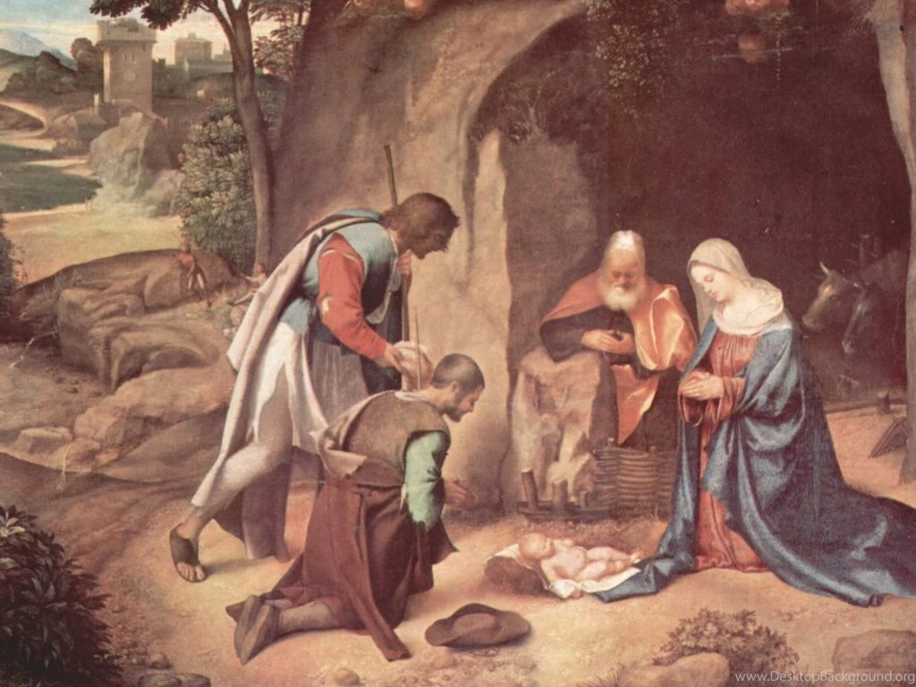 My Free Wallpapers Artistic Wallpapers : Giorgione Nativity