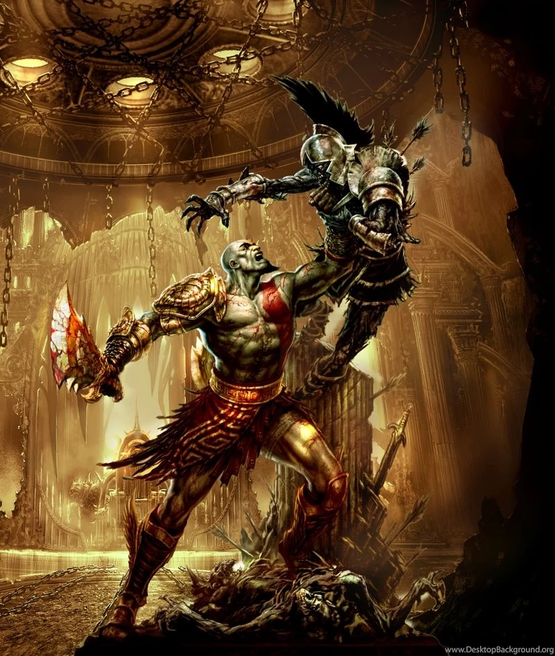 Video Games Kratos God Of War 3300x3900 Wallpapers – Video Games ...
