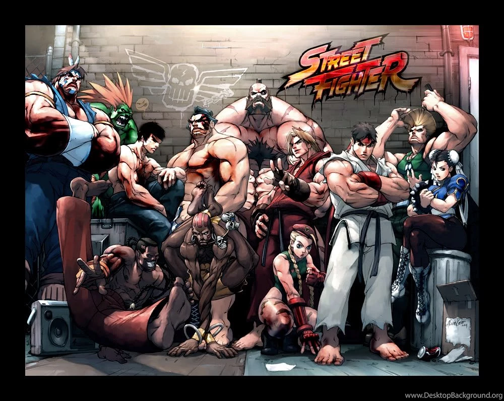 Wallpapers Street Fighters Fighter Backgrounds Theme Desktop ...