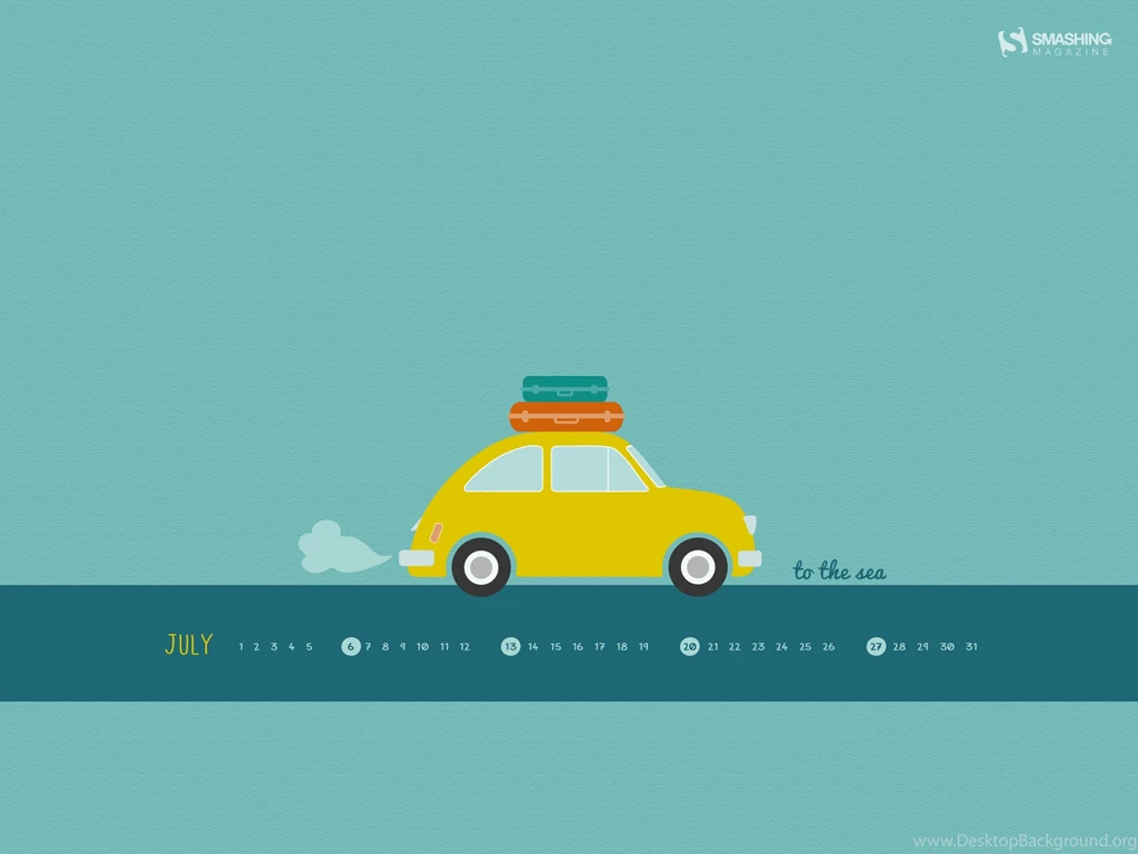 Desktop Wallpapers Calendars: July 2014 – Smashing Magazine