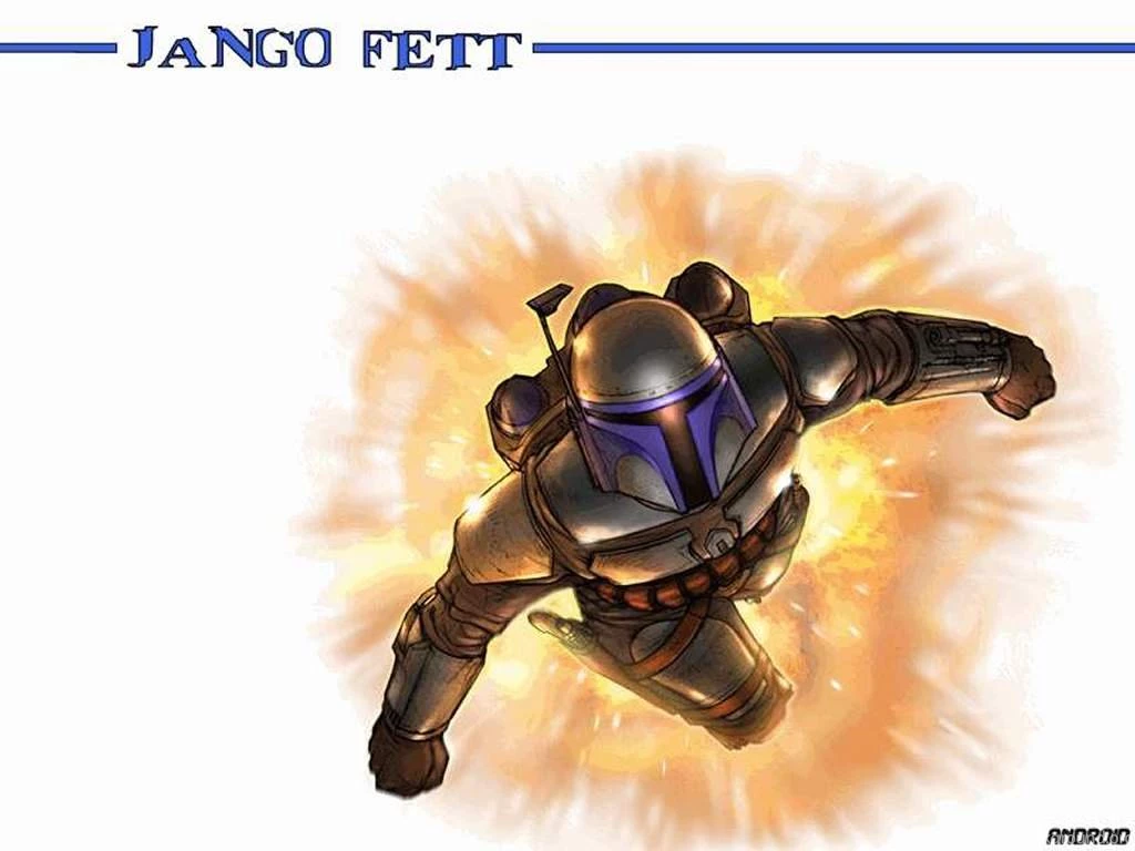 My Free Wallpapers Star Wars Wallpapers : Jango Fett Drawing