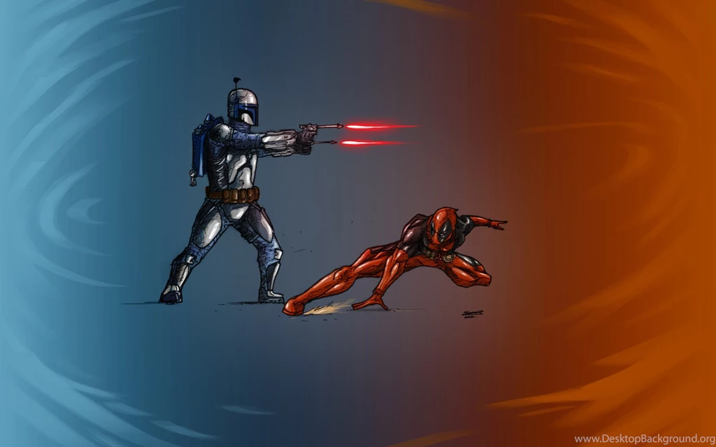 Deadpool Vs. Jango Fett By TheRisingSoul On DeviantArt
