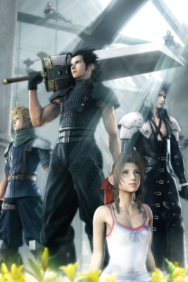 Zack And The Lot In Crisis Core /Final Fantasy VII/