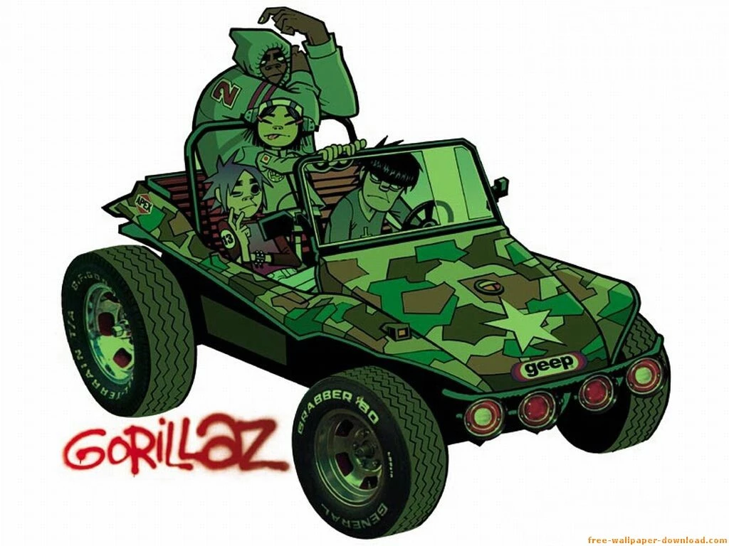 Wallpapers Gorillaz 1024x768