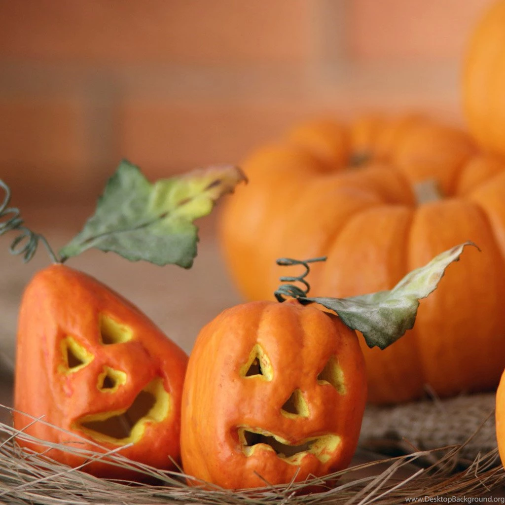 Cute Halloween Pumpkin Wallpaper, iPad Wallpapers, iPad ...