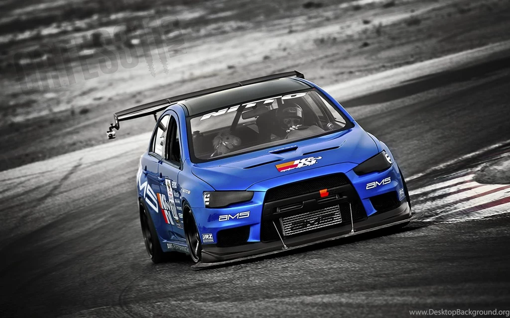 Wallpapers Goodness: Ryan Gates AMS Sponsored Evo X Evolutionm.net