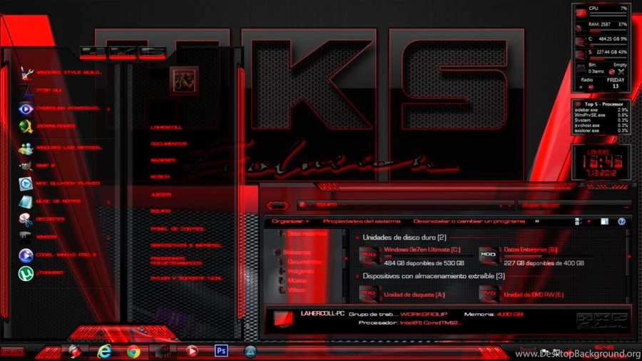 HKS Evo Red DESKTOP By Lahercoll On DeviantArt