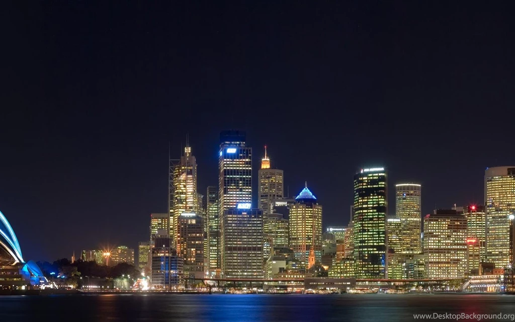 Sidney Night City Lights