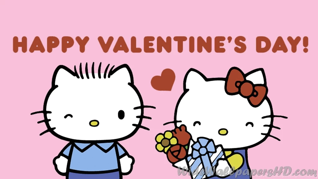 Hello Kitty Valentines Wallpapers Wallpapers Cave