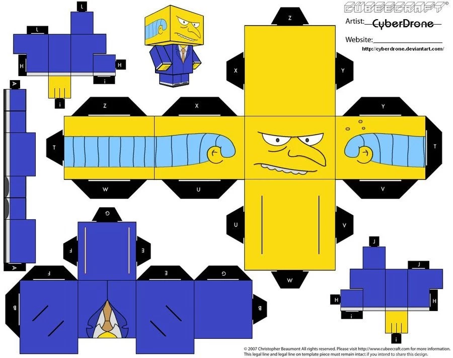 Mr Burns Simpsons
