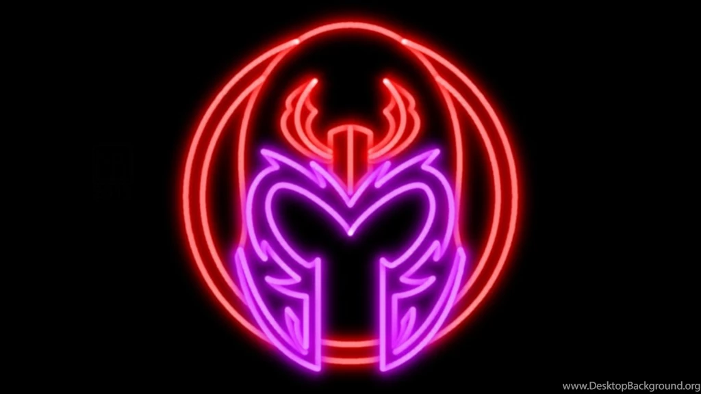 Magneto Neon Symbol WP By MorganRLewis On DeviantArt