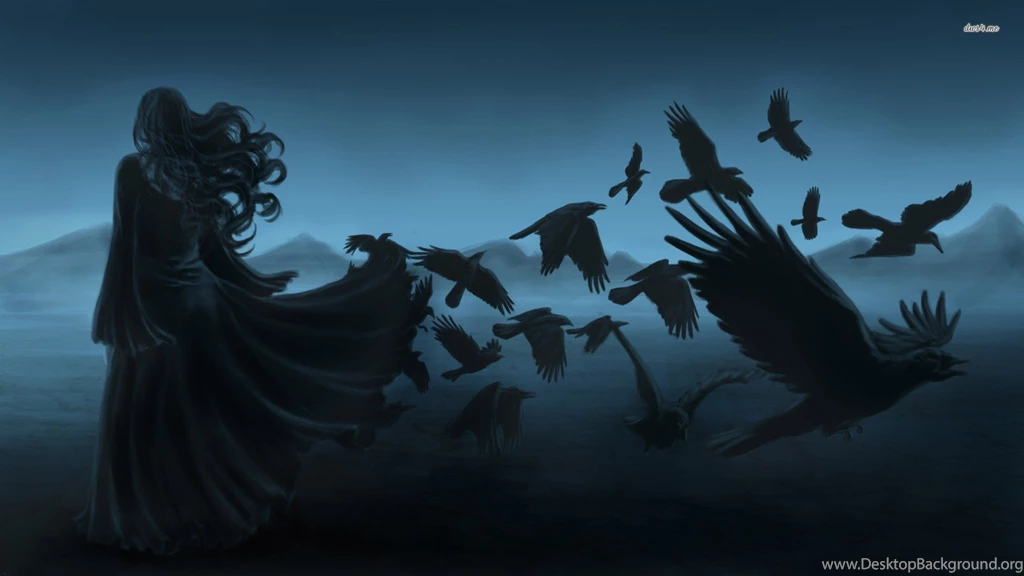 Ravens In The Dark Wallpapers » WallDevil Best Free HD Desktop ...