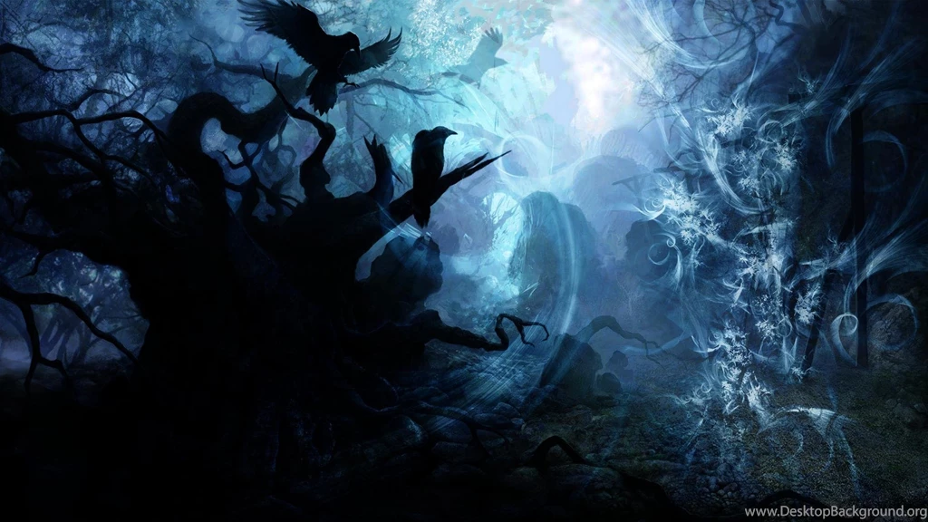 DARK RAVENS WALLPAPER (
