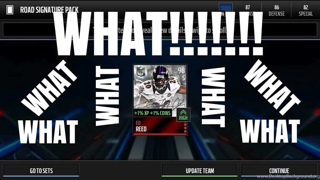 Did I Really Get ED REED!!! YouTube