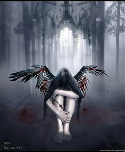 Gothic angel wallpapers