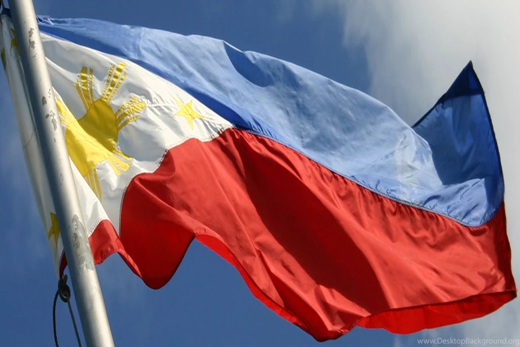 Philippines Flag Waving In The Air – Travel Around The World ...