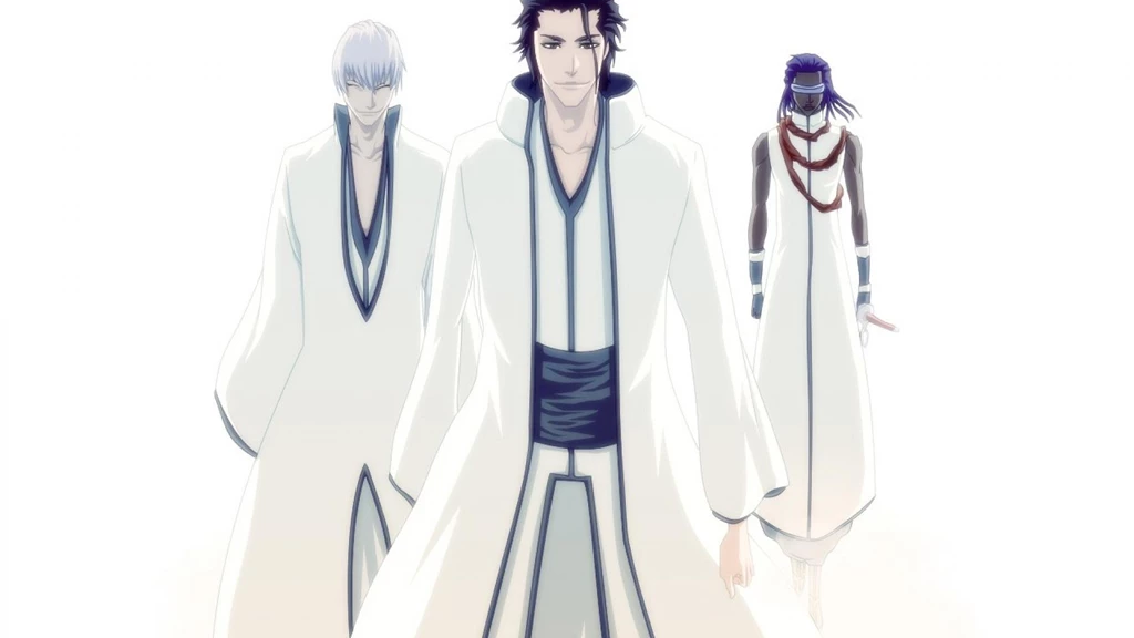 Bleach Aizen Back In White Hd Wallpapers (