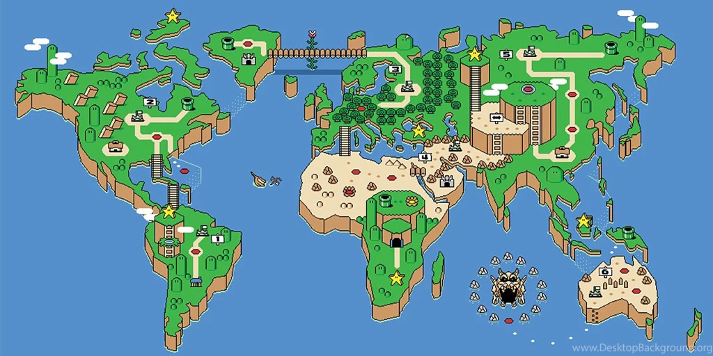 Game Super Mario Twitter Cover & Twitter Backgrounds